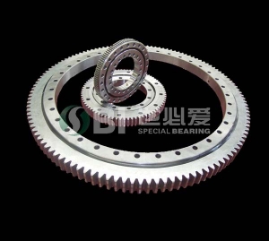 四點球帶法蘭盤轉盤軸承SLIR15/280回轉驅動,轉盤軸承,串列軸承，交叉滾子軸承,非標軸承,sbi，滿裝軸承